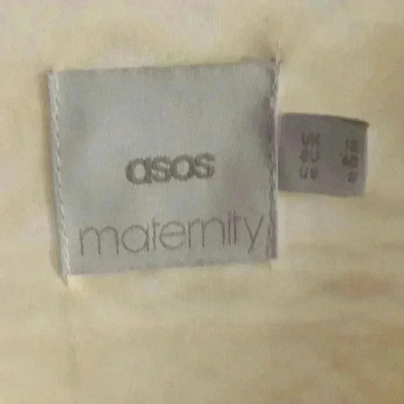 ASOS Maternity Dress Cream Lace - Picture 5 of 6